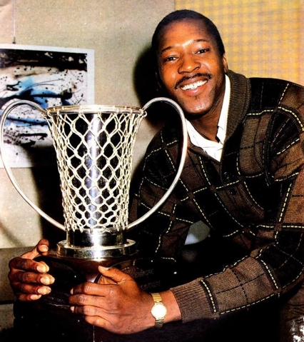 Rickey Brown e la Coppa dei Campioni conquistata a Gand nel 1988